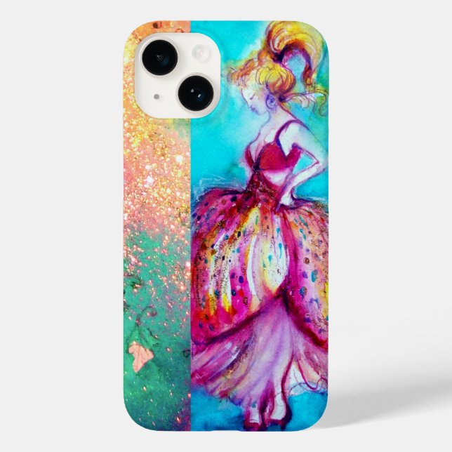 BEAUTY IN ROSA DRESS/Magic Butterfly Plant Fodral- (Baksida)