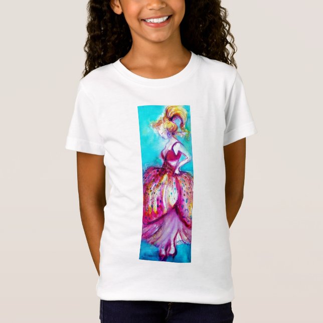 BEAUTY IN ROSA DRESS T SHIRT (Framsida)