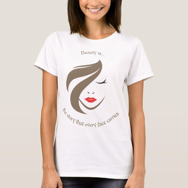Beauty is.... t shirt (Framsida)