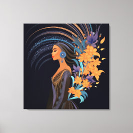 BEAUTY-KRAFT nr 5 Canvastryck