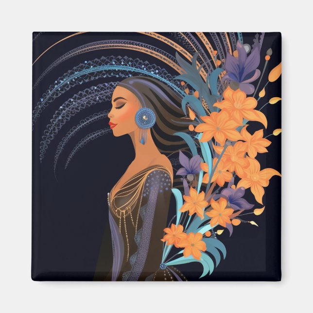 BEAUTY-KRAFT nr 5 Magnet (Framsidan)