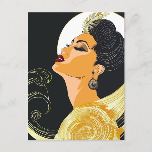 BEAUTY-KRAFT nr 6 Vykort (Framsida)