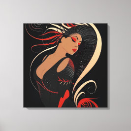 BEAUTY-KRAFT nr 7 Canvastryck