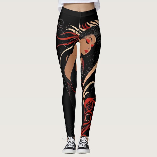 BEAUTY-KRAFT nr 7 Leggings (Framsida)