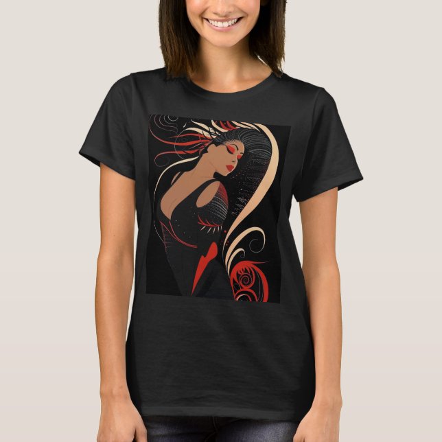 BEAUTY-KRAFT nr 7 T Shirt (Framsida)