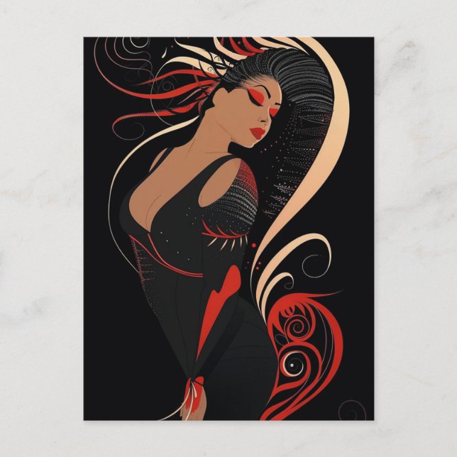 BEAUTY-KRAFT nr 7 Vykort (Framsida)