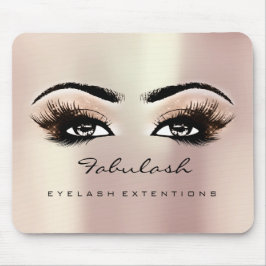 Beauty Lash Makeup rosa ros Glitter Musmatta