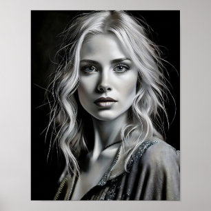 Beauty ligger Öga i Beholder 1 Poster