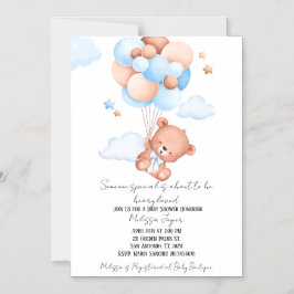 Beauty Loved Baby Shower Invitation  Magnetisk Inbjudningskort