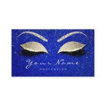 Beauty Loyalty Card 10 Lash Guld Confetti Krona