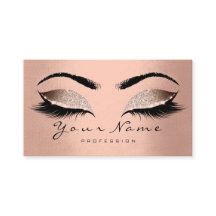 Beauty Loyalty Card 10 Lash Ro Guld Smala Krona