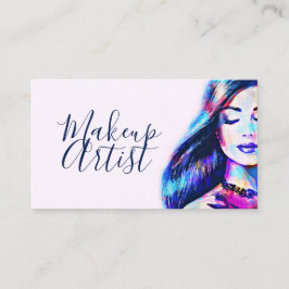Beauty Makeup Artist Hair Salon Visitkort