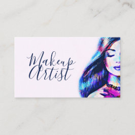 Beauty Makeup Artist Hair Salon Visitkort