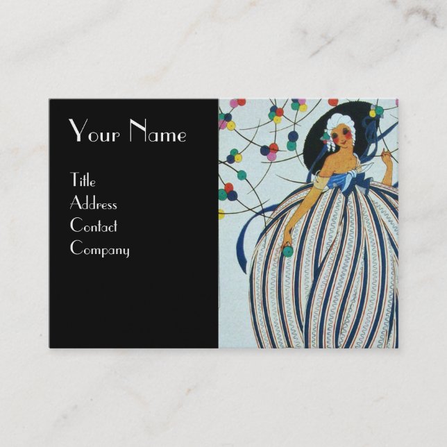 BEAUTY MODE COSTUME DESIGNER MAKEUP ARTIST VISITKORT (Framsida)