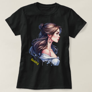 Beauty och Beast Couple T-Shirt