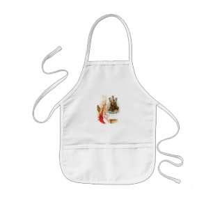 Beauty och Beast Infant's Apron Barnförkläde