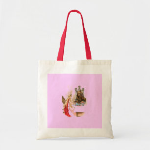 Beauty och Beast Tote Bg Tygkasse