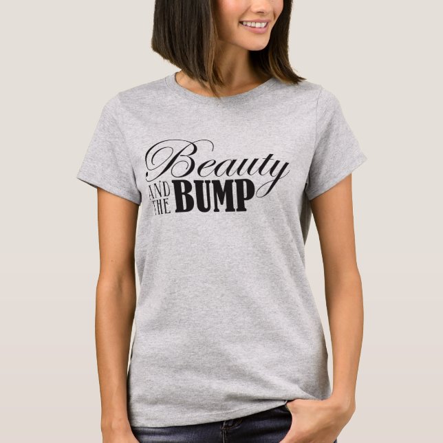 Beauty och Bump Tee Shirt (Framsida)