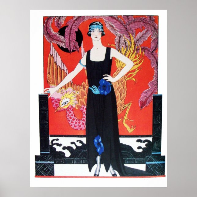 BEAUTY OCH PHOENIX,MODE DESIGNER UTGÖR KONSTANT POSTER (Framsidan)