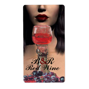 BEAUTY OCH RED VIN GLASS Vin Tasting Party Fraktsedel
