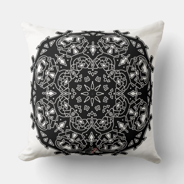 Beauty Octa Glyph Pillow Kudde (Framsida)