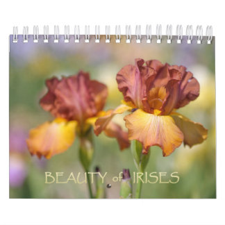 Beauty of Irises Kalender