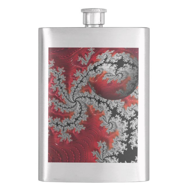 Beauty of Mandelbrots Classic Flask Fickplunta (Framsidan)