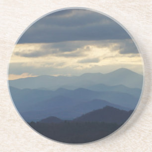 Beauty of the Blue Ridge Mountains Underlägg Sandsten