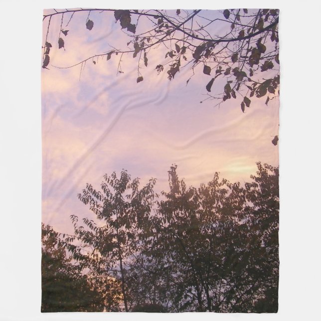 Beauty of the Dusk Fleece Blanket (Framsidan)