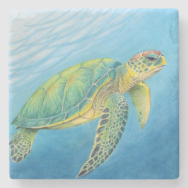 Beauty of the turtle stenunderlägg