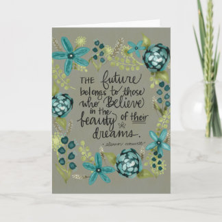 Beauty of Their Dreams, Eleanor Roosevelt Kort