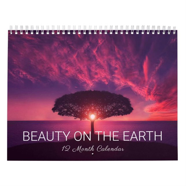 Beauty on the Earth Scenery and Animals Calendar Kalender (Omslag)