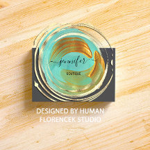 Beauty Organic Shop QR Code Logotyp Aqua Guld Pain