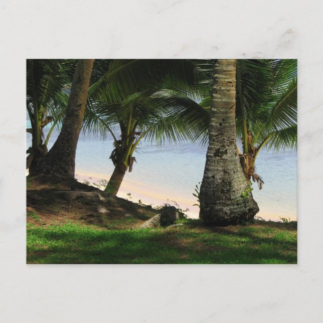 Beauty på stranden vykort (Framsida)