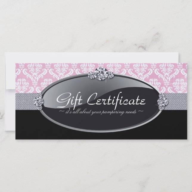 BEAUTY PARLOR GIFT CERTIFICATE (Framsida)
