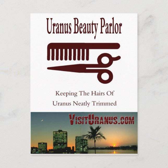 Beauty Parlor Vykort (Framsida)