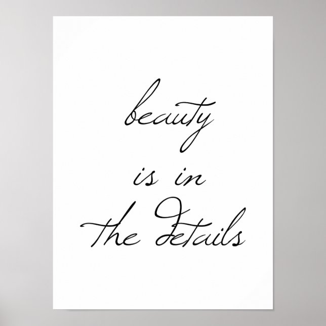Beauty Poster (Framsidan)