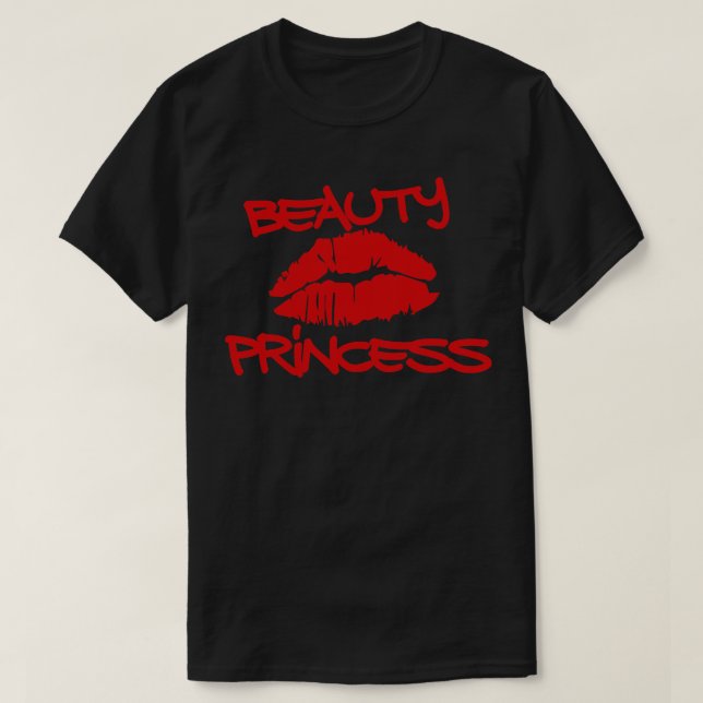 Beauty Princess T Shirt (Design framsida)