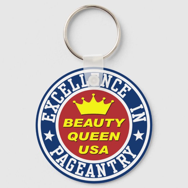 Beauty Queen Nyckelring (Framsida)