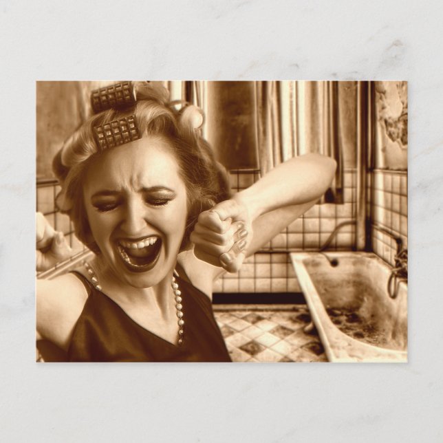 Beauty Queen på morgonen Vykort (Framsida)