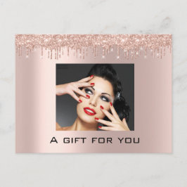 Beauty Ro Drives Lash-Helgdagar för presentkort Vykort