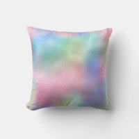 Beauty Rosa Blue Grönt Pastel Ombre Glass Molten