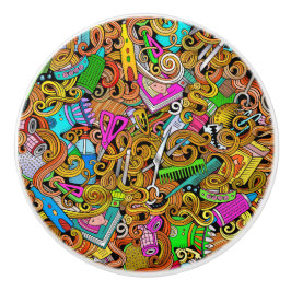 Beauty Salon / Barber / Hair Ceramic Knobs Knopp