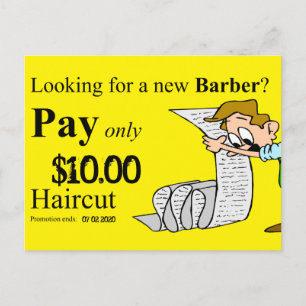 Beauty Salon, Barbershops, Nail Salon, vykort