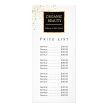 Beauty Salon glitter i Svarta havet och Guld