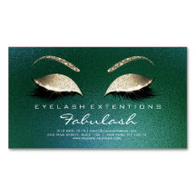 Beauty Salon Guld Glitter Adress Lashes Tropical