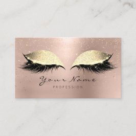 Beauty Salon Loyalty Card Makeup Coffee Lash 10 Lojalitetskort