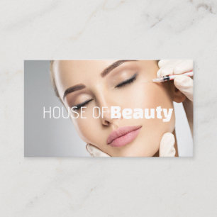 Beauty Salon plastic Surgeon Injector Visitkort