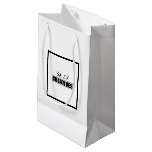 Beauty Salon Retail/Gift Bag (Framsidan Vinklad)