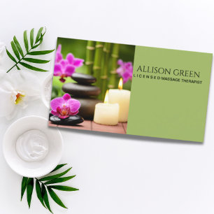 Beauty Salon SPA Aromaterapi Massage Salon Visitkort